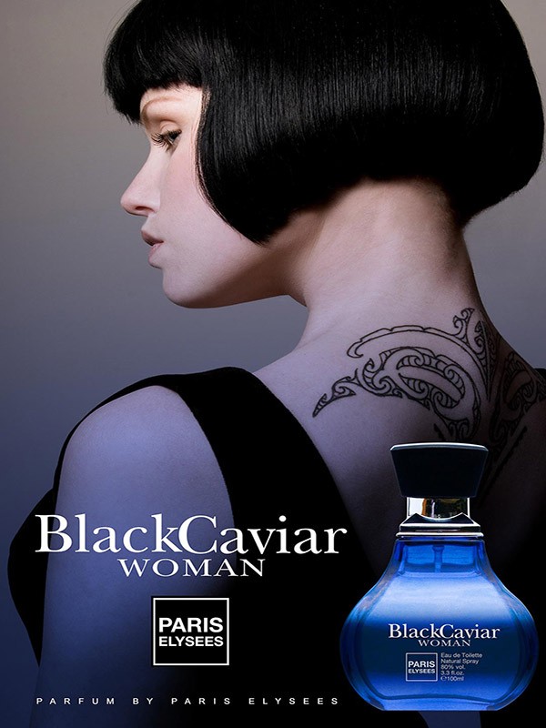 Black Caviar Woman Perfume by Paris Elysees Brand