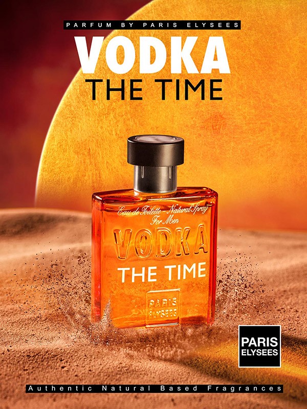 Vodka The Time Man Perfume by Paris Elysees Brand
